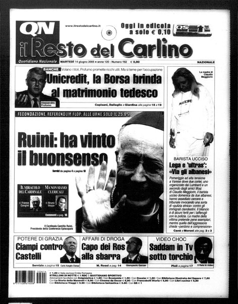 Il Resto del Carlino : giornale dell'Emilia